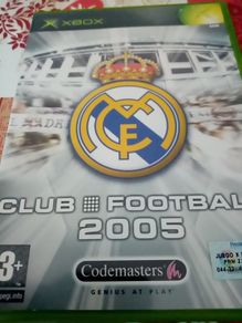 Real Madrid Club Football 2005 - Xbox Games - Original