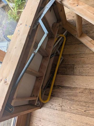 attic stairs