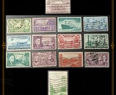 1890s 1950s USA Columbus & Historic Issues