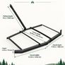 6ft Tow Behind Drag Harrow for ATV Tractor and Driveway Levelling Image 3