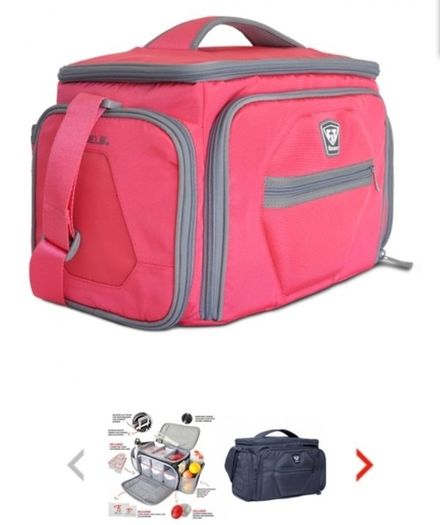 Pink Fitmark 5 meal bag