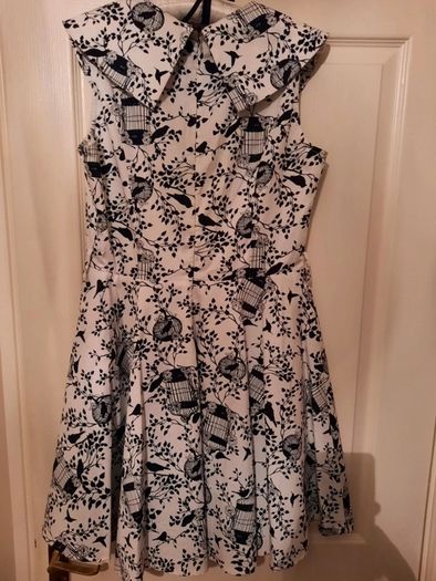 Vodoo Vixen 50s Style Retro Swing Dress - Size 14