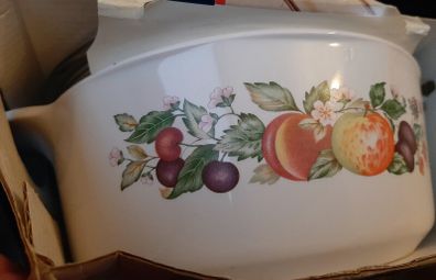 new vintage dish pyroflam in original packaging