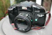 Retro Vintage Akita At-r2000f Auto Timer Model 35mm Film Camera (works Well)