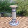 Beautiful Nicholas Mosse Tall Candlestick in the Popular but Discontinued Kilfane Rose Pattern, Circa 1996-2004, Number Two of Two Available Image 2