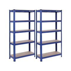 Set of 2  Heavy duty storage shelves racks Set of two