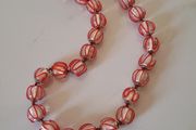 Vintage italian layered glass necklace