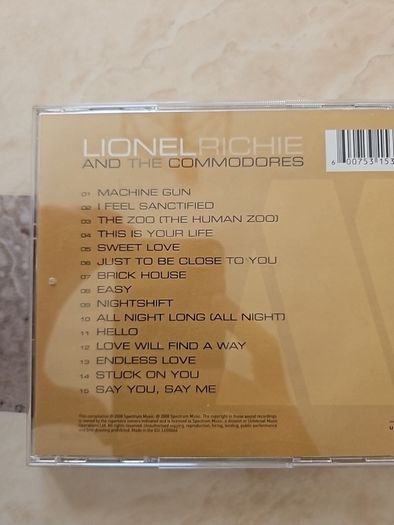 Lionel Richie And The Commodores CD