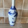 Chinese Pair Eggshell Porcelain Colbalt Blue/ White Elegant Vases Image 7