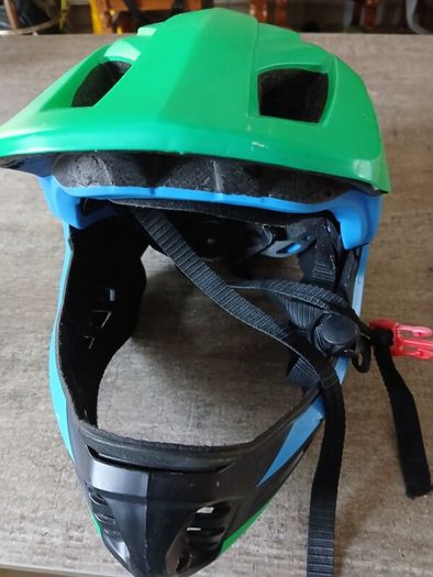 kids 2 in 1 lightweight fullface bicycle bike helmet for sale