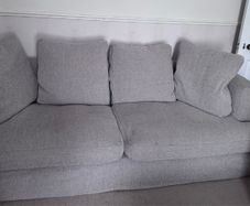 Habitat Boucle Greige Sofa