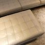 IKEA Landskrona Chaise longue, add-on unit, beige leather Image 3