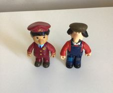 2 Postman pat 4 inch figures
