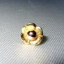 Pristine Vintage 9ct Gold Flower Stud Earring Image 7