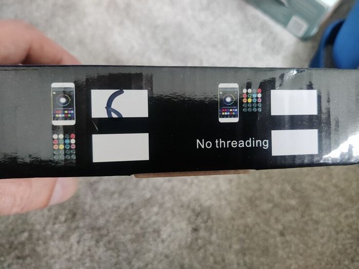 Phone App Control Car Interior Led Light Strip, 6 Way, 6M