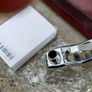 Small Stainless Steel Hip Flask (new). Image 3
