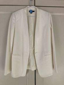 White DKNY ladies blazer