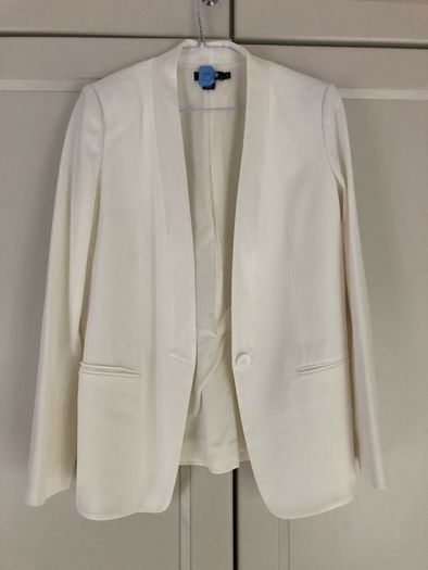 White DKNY ladies blazer