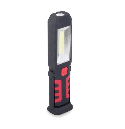 New 3 in 1 Magnet Lamp Workshop Torch LED Cob USB Powerbank Battery #1444
