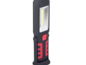 New 3 in 1 Magnet Lamp Workshop Torch LED Cob USB Powerbank Battery #1444