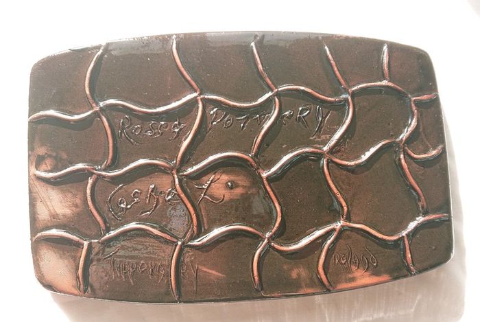 Vintage Rossa Irish Pottery Plate - Tapas/Serving Dish - 5 available