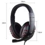 Gaming Headset Wired Stereo Mic Microphone Headphone Earphone for SONY PS4 PS 4 Playstation Play Station 4 or PS3 PS 3 PC Game Laptop Online Gamer Image 2