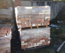 Reclaimed red brick