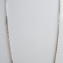 Vintage Sterling Silver 925 Engraved Personalized Bar Necklace Image 3