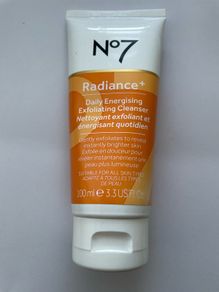 No7 Radiance Energising Exfoliating Cleanser 100ml - New