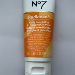No7 Radiance Energising Exfoliating Cleanser 100ml - New