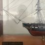USS Constitution Model ship in case Image 7