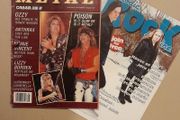 Vintage heavy metal magazine Hair Metal Rock Thrash