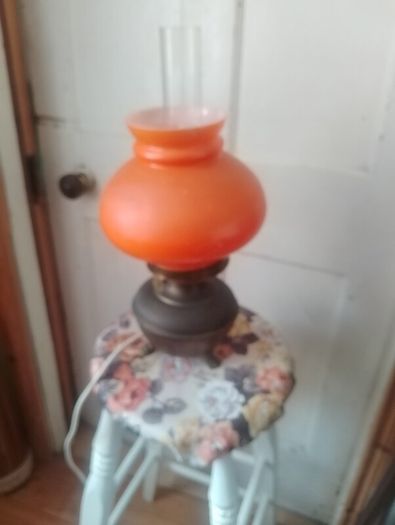 lovely oil lamp style light