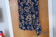 Rue De Femme Dark Blue Skirt. S.M-12.  B.N.W.T