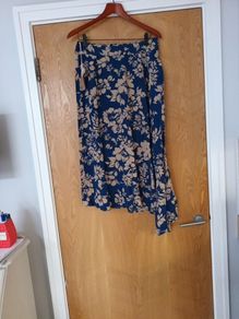 Rue De Femme Dark Blue Skirt. S.M-12.  B.N.W.T