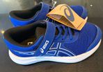 New Kids blue asics runners