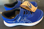 New Kids blue asics runners
