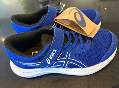 New Kids blue asics runners