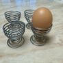 4 Stainless Steel Egg Holders Image 3