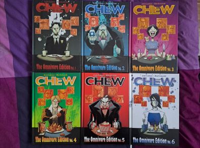 Chew Omnivore Edition Volume 1-6 OHC Full run