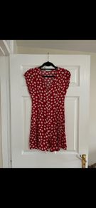 Mango floral mini dress