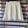 skirt size small Charlotte Russe cream lace skirt size 10 Image 6