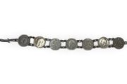 Vintage British Silver Threepence Coin Bracelet (1917-1941)