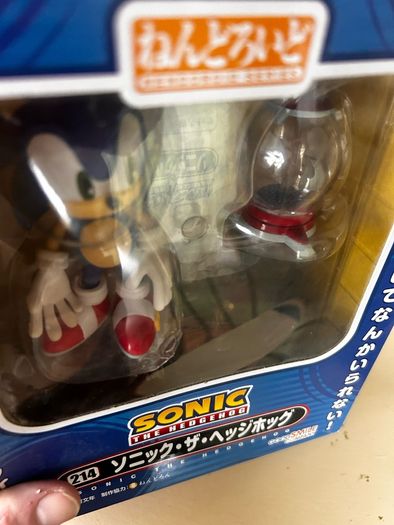 Sonic the Hedgehog Nendoroid 214 Good Smile Company Complete with Box Authentic Figure