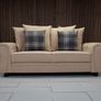 Verona Beige 3+2 or 3+1+1 Scatter Back Cushions Sofa Set Image 4