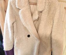 Bershka Sherpa Coat Size XS