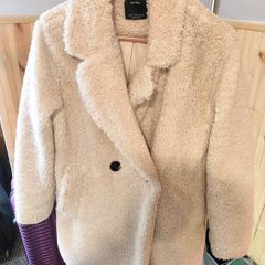 Bershka Sherpa Coat Size XS