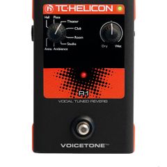 TC Helicon VoiceTone R1 Vocal Reverb Pedal