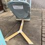 Nested Gravity Wooden Baby Bouncer Sage Green Image 4