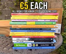 Huge Selection of Junior Cycle, TY & Leaving Cert Books